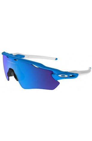 blue and white oakley sunglasses