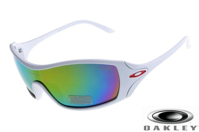 Fake Oakley Dart Women Sunglasses White 